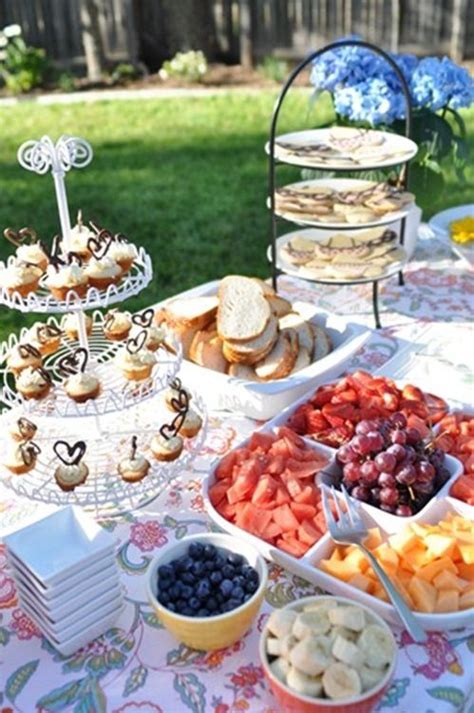 Yes, alfresco diners are in my future (if the weather would only be a bit nicer), as well as long gossipy conversations while sipping lemonade, and of course long sunday breakfasts… 15 best images about Outdoor Buffet Table on Pinterest | Breakfast buffet table, Decorating ...