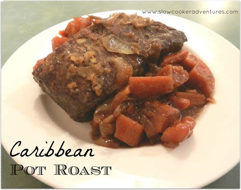 Ingredients for crock pot roast. A Busy Mom's Slow Cooker Adventures: Caribbean Pot Roast ...