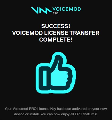 How To Activatereactivate Your License Voicemod