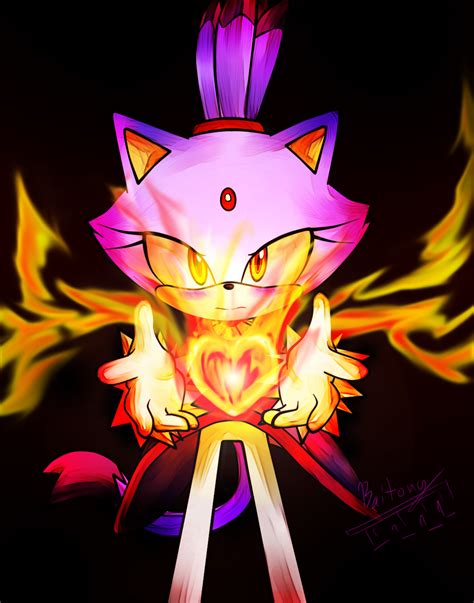 I Blaze The Cat Fan Art 37702752 Fanpop