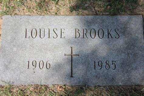 Louise Brooks Find A Grave Memorial