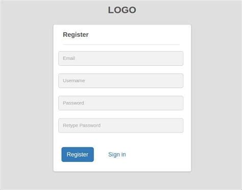 Login And Registration Form In Php Template Free Download Free