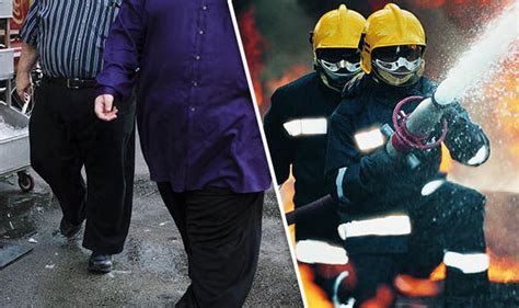 obese people are putting a strain on fire brigade services number of cases on the rise uk