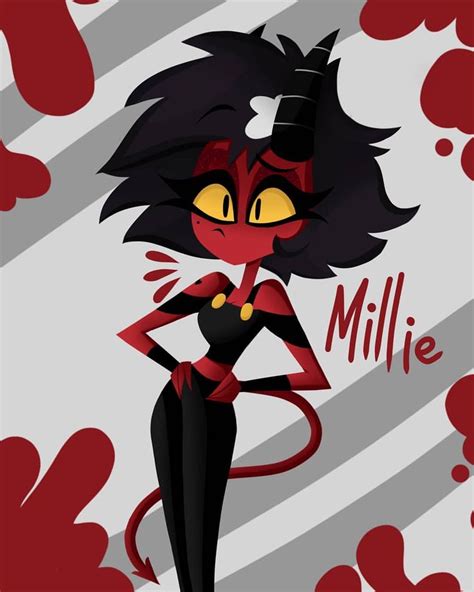 Millie From Helluva Boss Hotel Art Character Art Animation
