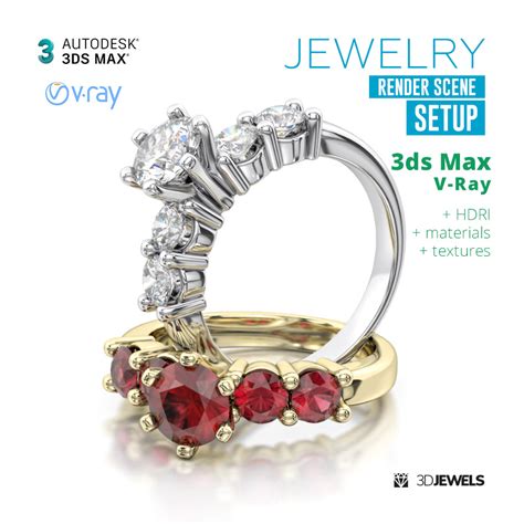 Jewelry 3d Render Scene Setups For 3ds Max With V Ray 3djewels