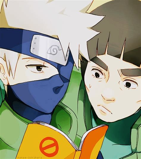 The Ultimate Rivalry Kakashi And Gai Kakashi Naruto Anime Fusión