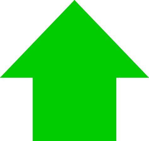 Download Green Up Arrow Png Green Arrow Icon Png Full Size Png