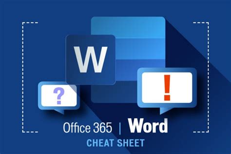 Word For Microsoft 365 Cheat Sheet Computerworld