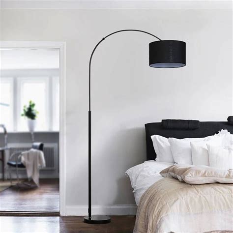 Verilux dimmable lamp with cool light & adjustable gooseneck. Nordic Cloth Shade Loft LED Floor Lamps Standing Lights ...