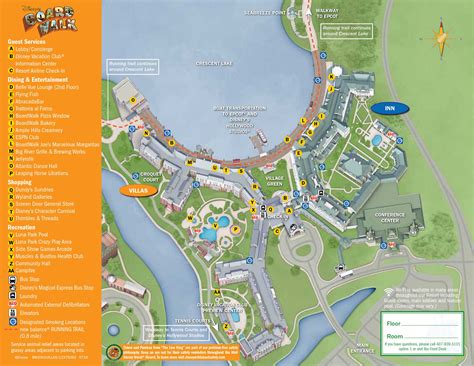April 2017 Walt Disney World Resort Hotel Maps - Photo 18 of 33