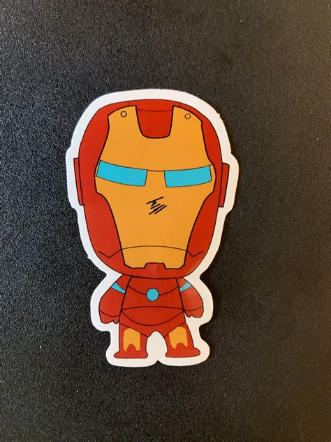 Iron Man Sticker Decal Etsy