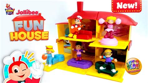 2019 Jollibee Fun House Jolly Kiddie Meal Complete Set Of 5 Toys