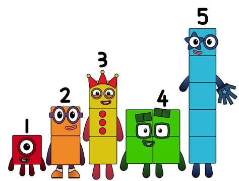 Numberblocks Characters 4
