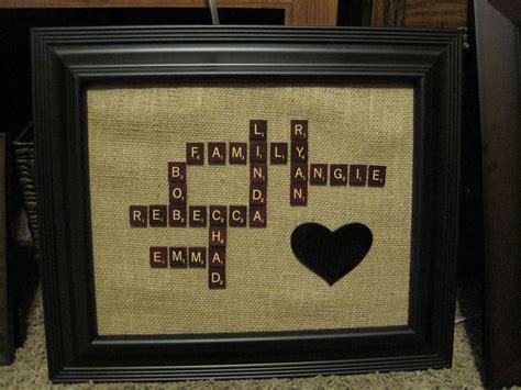 Scrabble Crafts Love It Got To Try This Scrabble Crafts