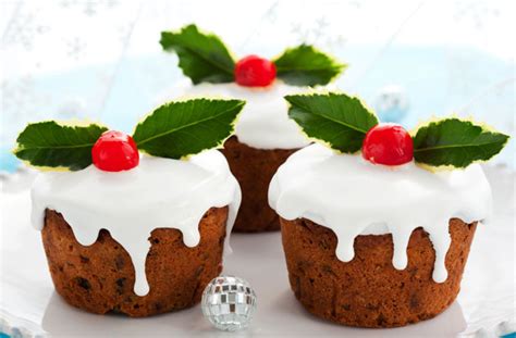 How about sprucing up those dessert tables at christmas time with some of these classics and modern cakes and pies? Mini Christmas cakes recipe - goodtoknow