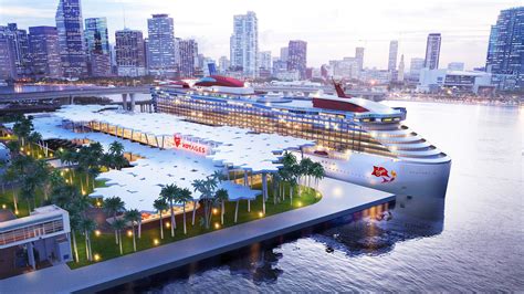 Virgin Voyages Cruise Terminal At Port Miami Arquitectonicageo