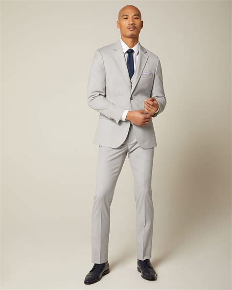 Essential Light Grey Suit Vest Rwandco