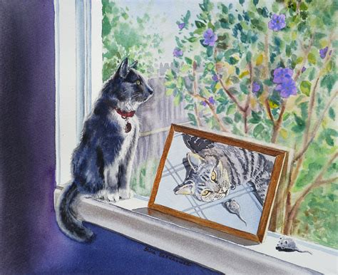Cats And Mice Sweet Memories Painting By Irina Sztukowski Fine Art