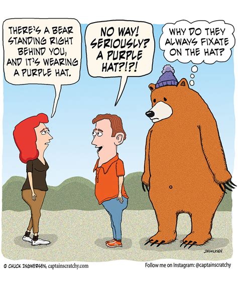 The Bear Is Annoyed By The Whole Hat Thing