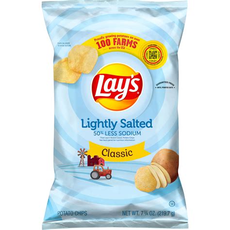 Lays Classic Lightly Salted Potato Chips Smartlabel™