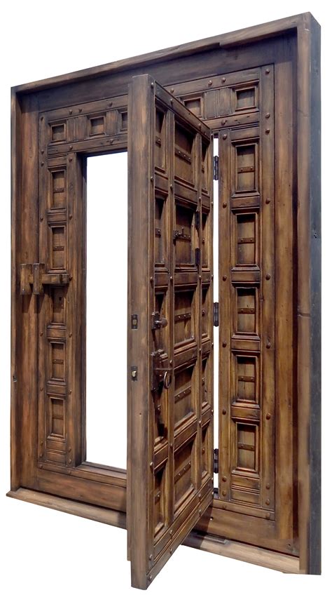 Door-Within-A-Door - La Puerta Originals Main Entrance Door Design