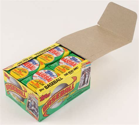 Collecting baseball cards is a past time. 1987 Topps "The Real One" Bubble Gum Baseball Cards Box with (36) Packs | Pristine Auction