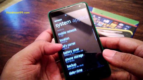 Nokia Lumia 625 Hard Reset How To Factory Reset