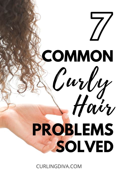 7 Common Curly Hair Problems Solved Curly Hair Styles Hair Problems