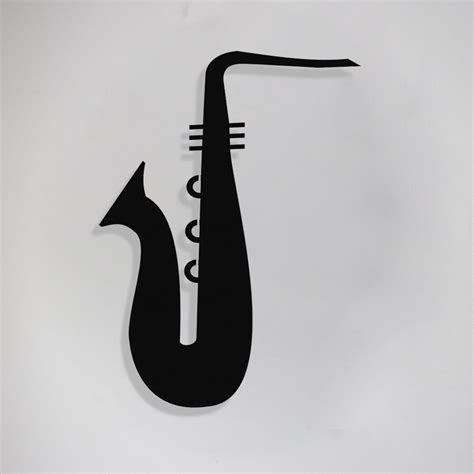 Music And Saxophone Design Metal Wall Decor Kitchen Wall Etsy