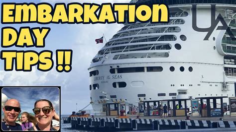 Cruise Embarkation Day Tips Royal Caribbean Youtube