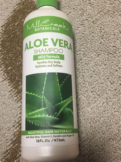 【mill creek botanicals aloe vera shampoo】 泡立ちが良い爽やかなアロエシャンプー！ mind you