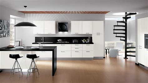 Sleek Modern Kitchen Looks Like A Posh Contemporary Office