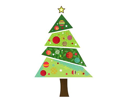 Free Modern Christmas Tree Clip Art Adr Alpujarra