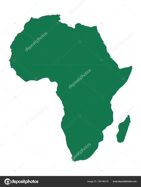 Accurate World Map Africa