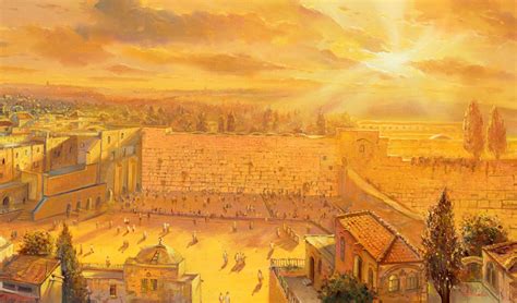 Sunrise In Holy Jerusalem Painting By Alex Levin Israel Ancient
