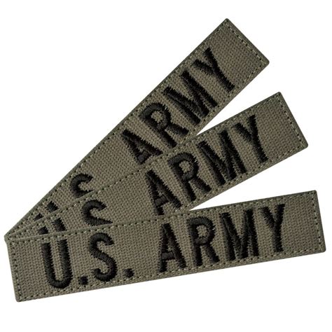 Order Army Name Tapes Army Military