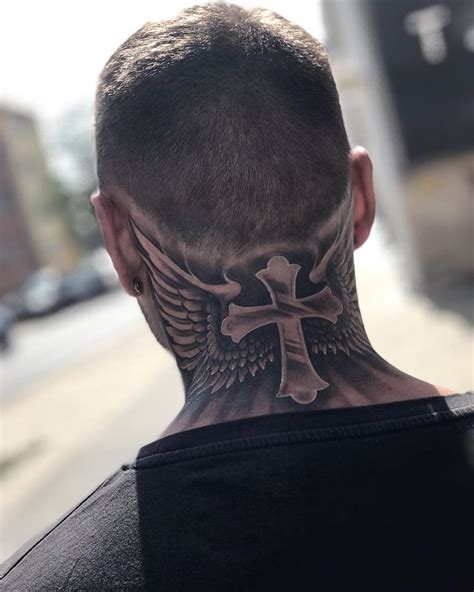 Tattoo Designs For Men On Back Of Neck