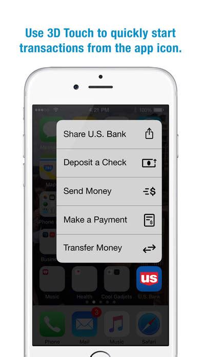 We sent a notification to your registered device. U.S. Bank on the App Store