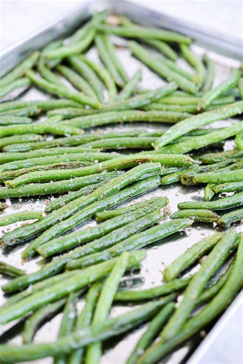Oven Roasted Green Beans Fed And Fit