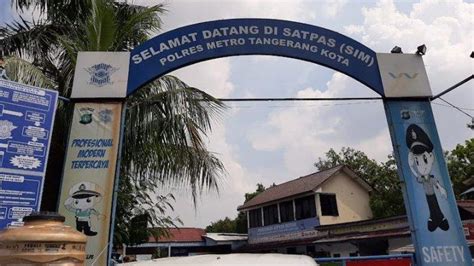 Kantor Satpas Sim Polres Kota Tangerang About Tangerang