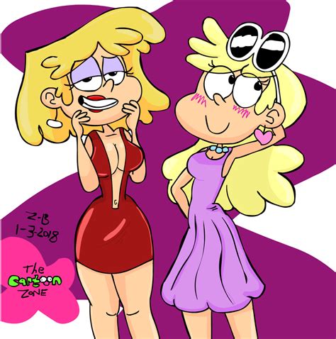 Lori And Leni Loud The Loud House By Thecartoonzone On Deviantart
