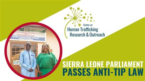 Sierra Leone Parliament Passes New Anti Human Trafficking Bill Youtube