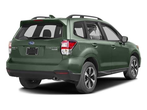 Used 2017 Subaru Forester 25i Premium Cvt In Jasmine Green Metallic