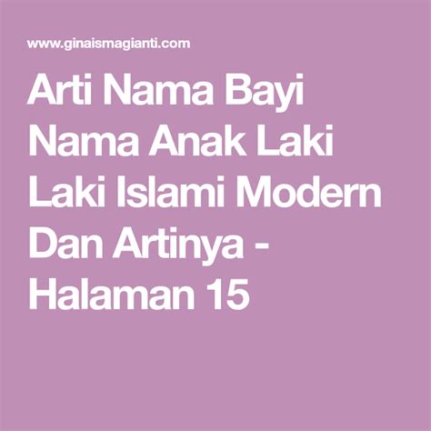We did not find results for: Arti Nama Bayi Nama Anak Laki Laki Islami Modern Dan ...