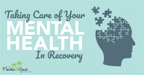 Taking Care Of Your Mental Health In Recovery