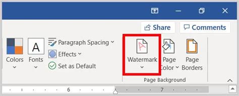 How To Insert Watermarks On Specific Pages In Microsoft Word