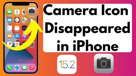 How To Fix Iphone Camera App Disappeared Fix Iphone Camera Icon