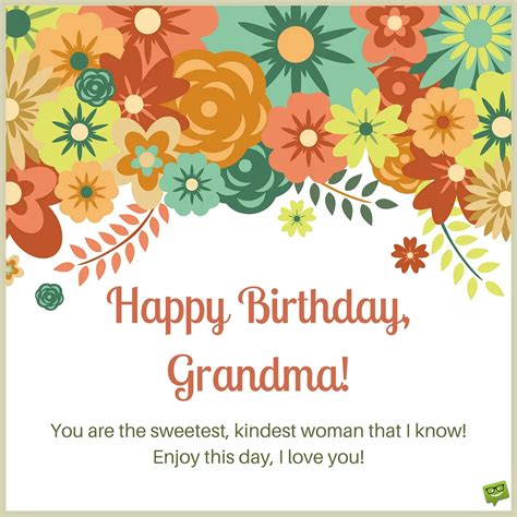 Birthday Wishes For Grandma Birthday Cards