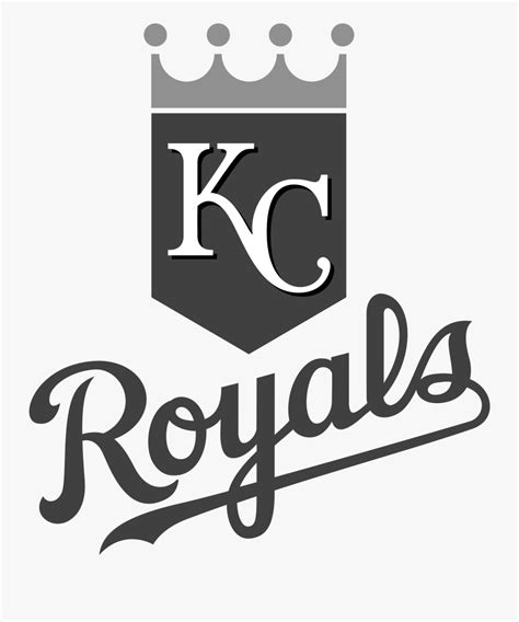 Kansas City Royals Logo Black And White Kansas City Royals Free