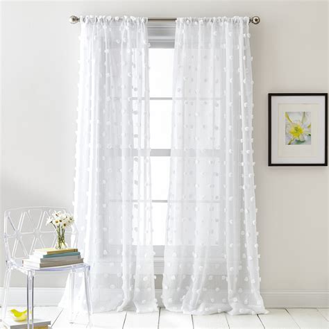DKNY Ella Polyester Sheer Curtain Pair & Reviews | Wayfair